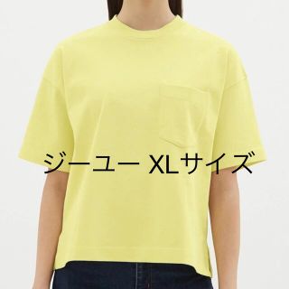 ジーユー(GU)の値下げ‼︎美品‼︎GU ジーユー ヘビーウエイトT 5分袖(Tシャツ(半袖/袖なし))