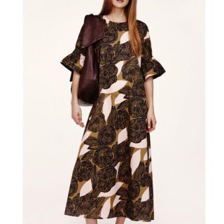 マリメッコ(marimekko)のmarimekko   AMUR / JULIAANA WOVEN(ロングワンピース/マキシワンピース)