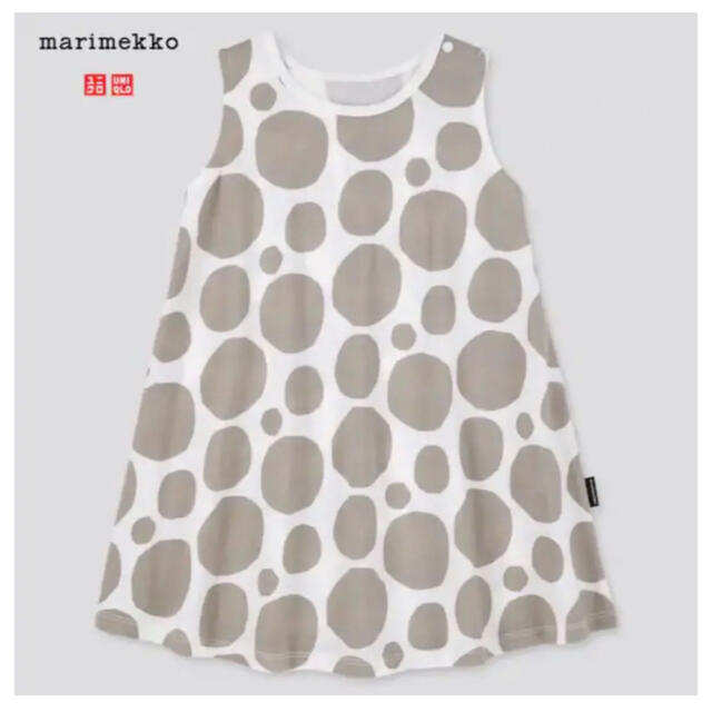 marimekko(マリメッコ)の【マリメッコ×UNIQLO(日本未発売)】ベビー用ワンピース キッズ/ベビー/マタニティのキッズ服女の子用(90cm~)(ワンピース)の商品写真