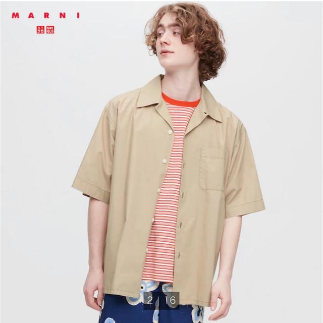 Marni(マルニ)のオーバーサイズオープンカラーシャツ メンズのトップス(シャツ)の商品写真