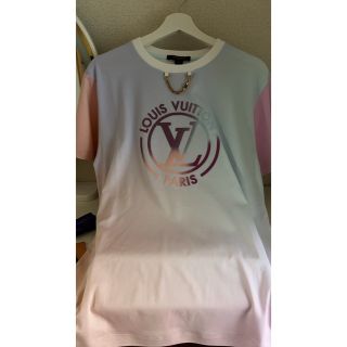 VUITTON グラディエントLVサークルTシャツ