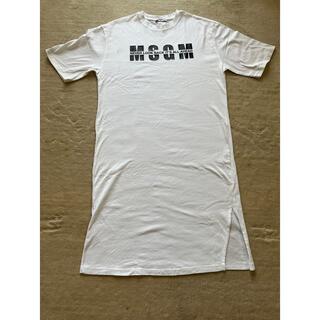 MSGM - MSGM Tシャツワンピの通販 by ゆー's shop｜エムエスジイエム 