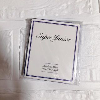 スーパージュニア(SUPER JUNIOR)のSUPER JUNIOR あぶらとり紙(アイドルグッズ)