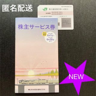 ジェイアール(JR)のJR東日本　株主優待割引券　株主サービス券1枚(その他)