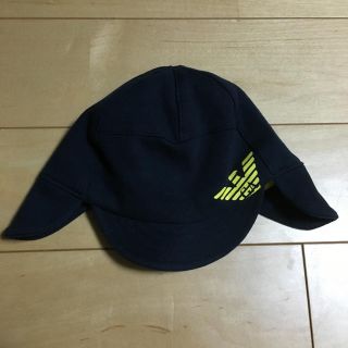 アルマーニ ジュニア(ARMANI JUNIOR)のアルマーニ ベビー 帽子 Sサイズ 正規品p(帽子)