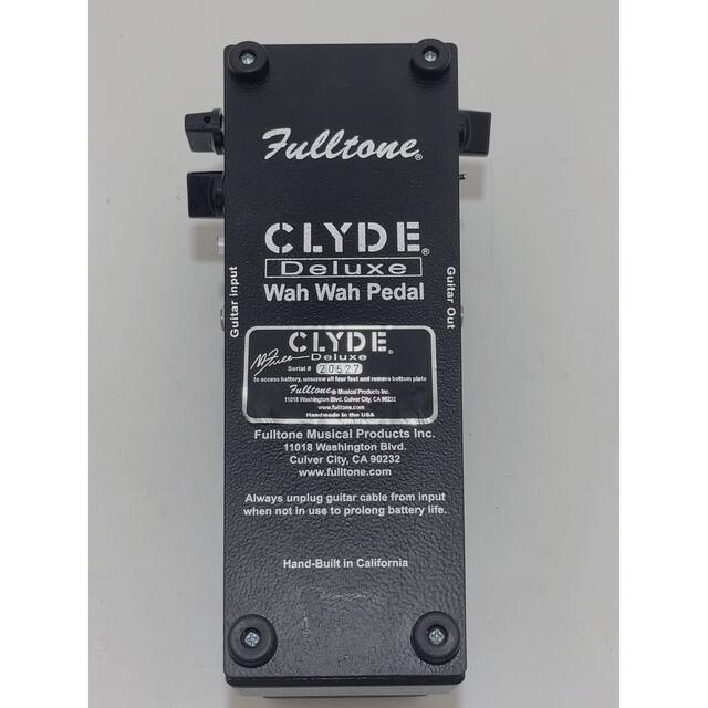 E269 ★超美品Fulltone CLYDE DELUXE Wah