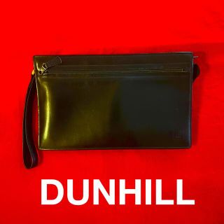 ダンヒル(Dunhill)の［DUNHILL］本革クラッチバック(セカンドバッグ/クラッチバッグ)