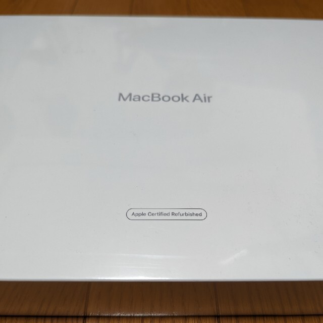 ノートPCMacBook Air 未開封リファービッシュ品 スペースグレイ