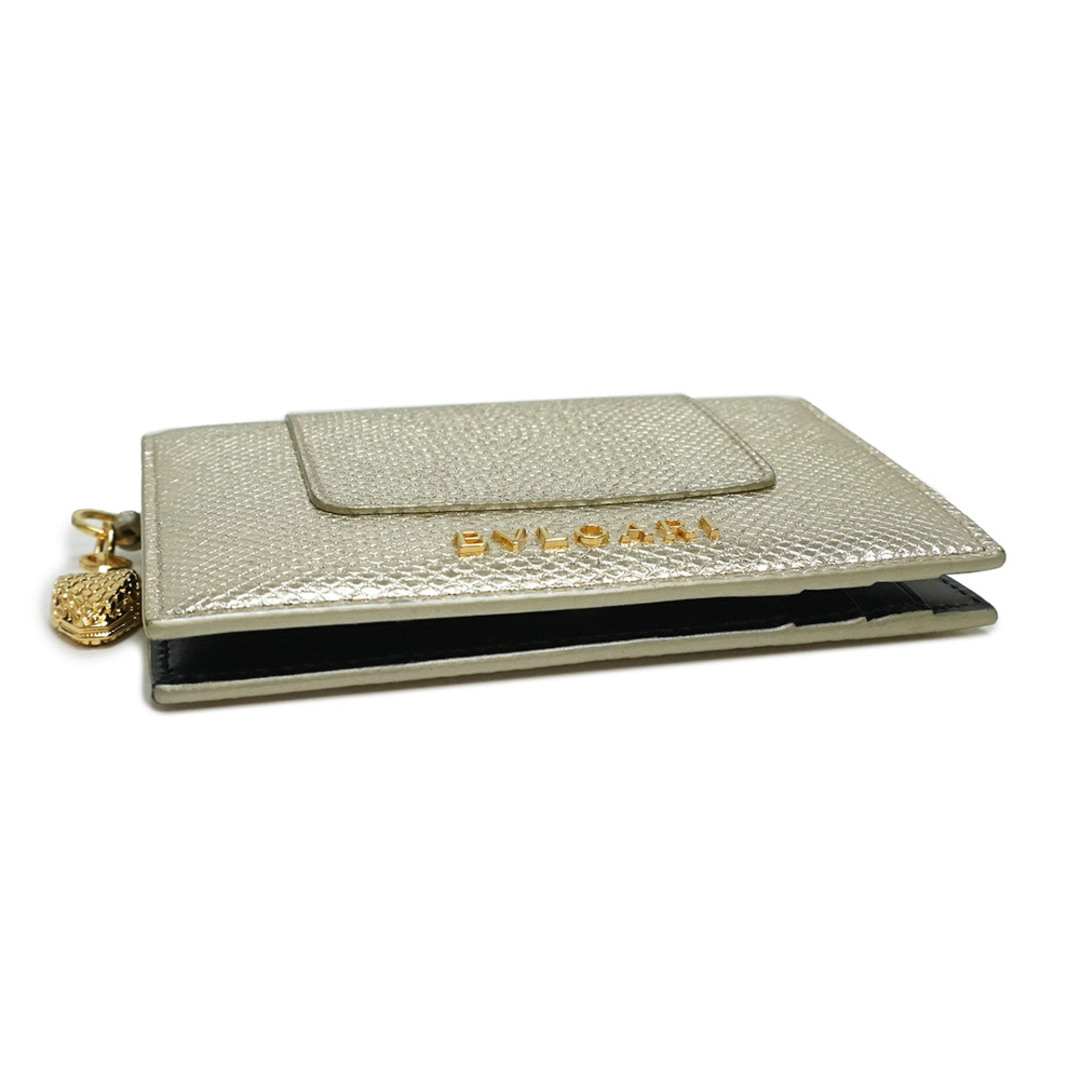 BVLGARI - ブルガリ レザー セルペンティ フォーエバー カードケース