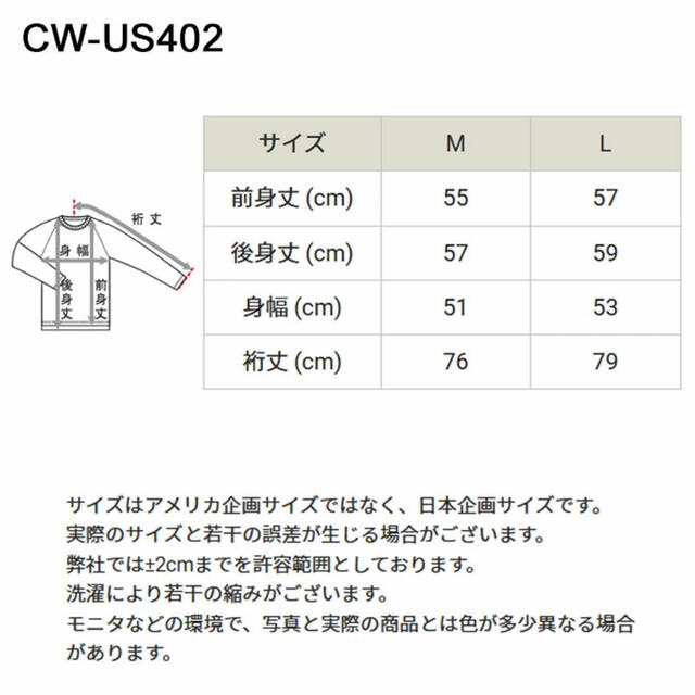 Champion(チャンピオン)のチャンピオン ロングスリーブTシャツ 21FW CW-US402 メンズのトップス(Tシャツ/カットソー(七分/長袖))の商品写真