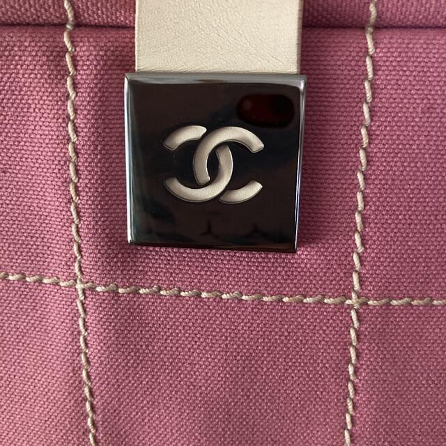 CHANEL(シャネル)のシャネル　チョコバー　ボストンバッグ　ピンク レディースのバッグ(ボストンバッグ)の商品写真