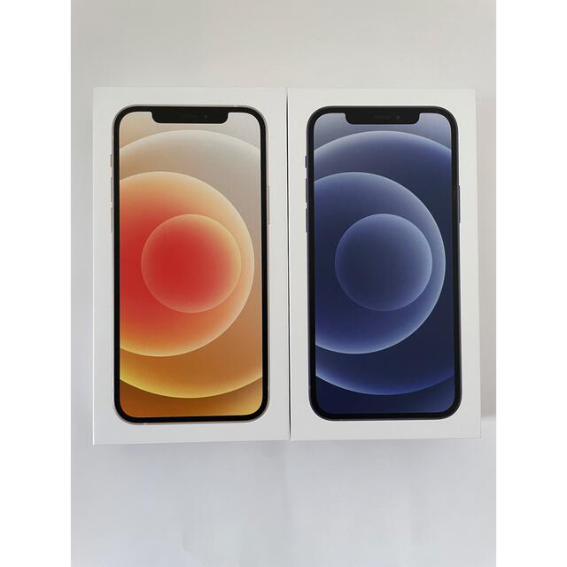 アップル iPhone12 64GB    黒1台 白1台