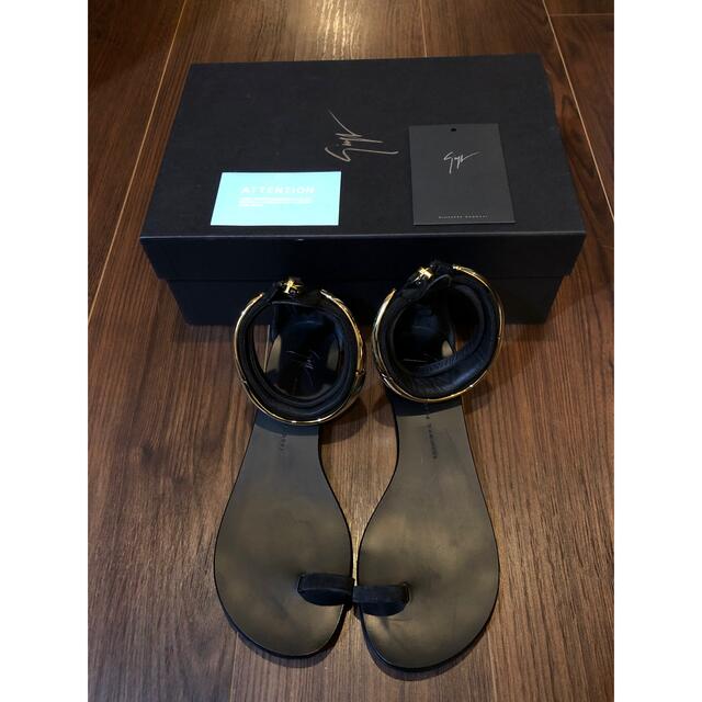 ボーダーズ】 GIUZEPPE ZANOTTI - 美品 ジュゼッペザノッティ ゴールド