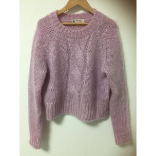 ケイティー(Katie)のkatie SUGAR KNIT ピンク 美品(ニット/セーター)