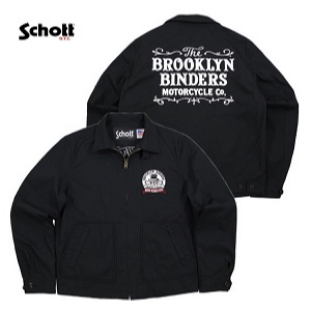 schott(ショット)のschott✖️BROOKLYN BINDERS ブルゾン。 メンズのジャケット/アウター(ブルゾン)の商品写真