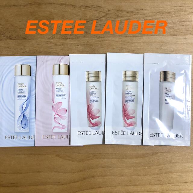 Estee Lauder(エスティローダー)のエスティローダー マイクロエッセンスローション サンプル×5 コスメ/美容のスキンケア/基礎化粧品(化粧水/ローション)の商品写真