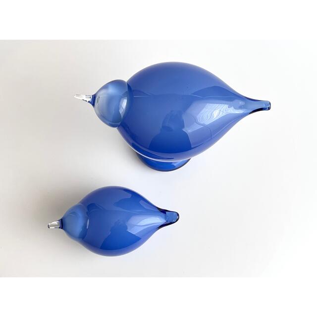 新品入荷 Summer - iittala Stint バード イッタラ 親子 Stint Blue
