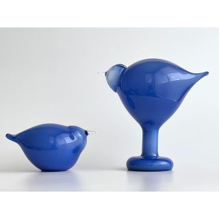 イッタラ(iittala)のSummer Stint & Blue Stint 親子 イッタラ バード(置物)