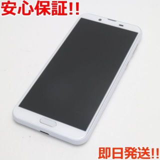 アクオス(AQUOS)の新品同様 SH-01L AQUOS sense2 シルキーホワイト (スマートフォン本体)