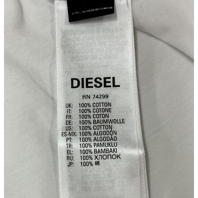 DIESEL(ディーゼル)のディーゼル　キッズ　Tシャツ02A22　ロゴ　4才位　新品　J00677 キッズ/ベビー/マタニティのキッズ服男の子用(90cm~)(Tシャツ/カットソー)の商品写真