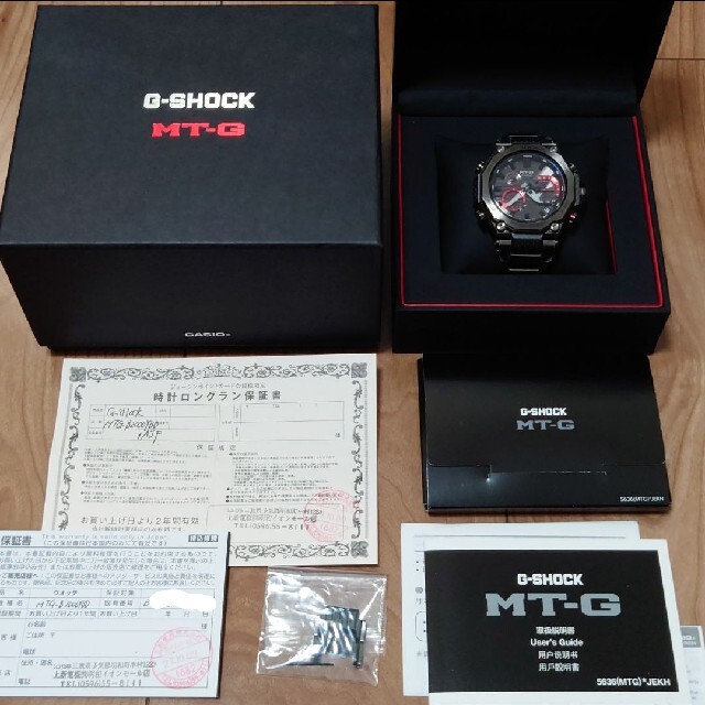 未使用品・延長保証付】カシオ MTG-B2000YBD-1AJF 国内正規品 - 腕時計 ...