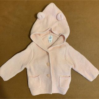 ベビーギャップ(babyGAP)のbabyGAP くま耳　カーディガン(カーディガン/ボレロ)