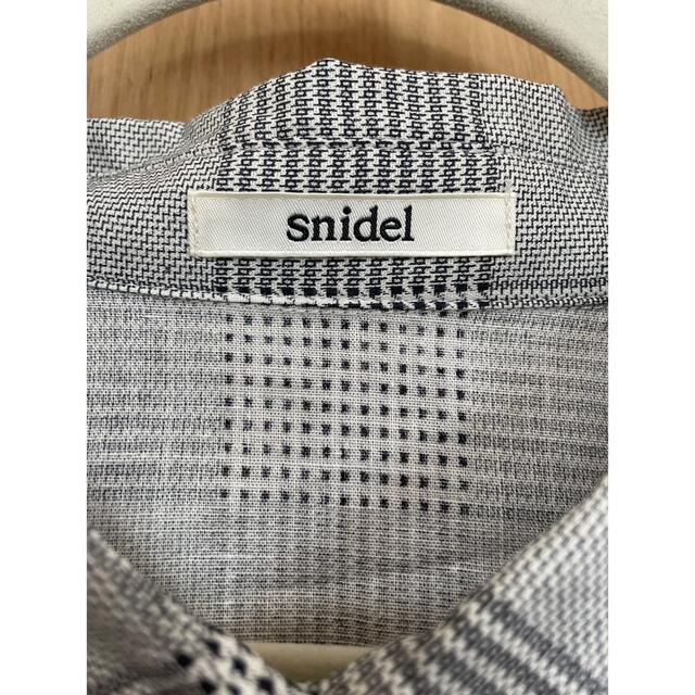 SNIDEL(スナイデル)のコルセットチェックシャツ レディースのトップス(シャツ/ブラウス(長袖/七分))の商品写真