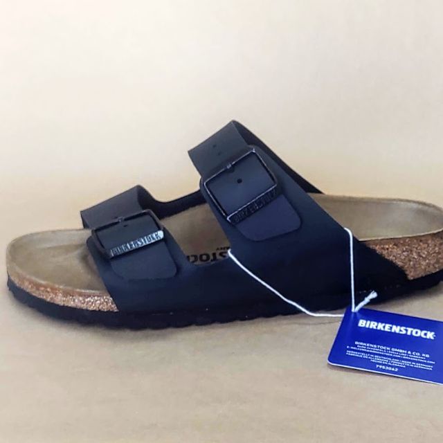 BIRKENSTOCK(ビルケンシュトック)のBirkenstock Arizona アリゾナ 黒 EU36≒23.5㎝ 細身 レディースの靴/シューズ(サンダル)の商品写真