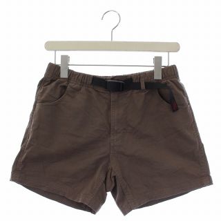 グラミチ(GRAMICCI)のグラミチ ベリーショーツ ショートパンツ クライミング ジップフライ S 茶色(ショートパンツ)