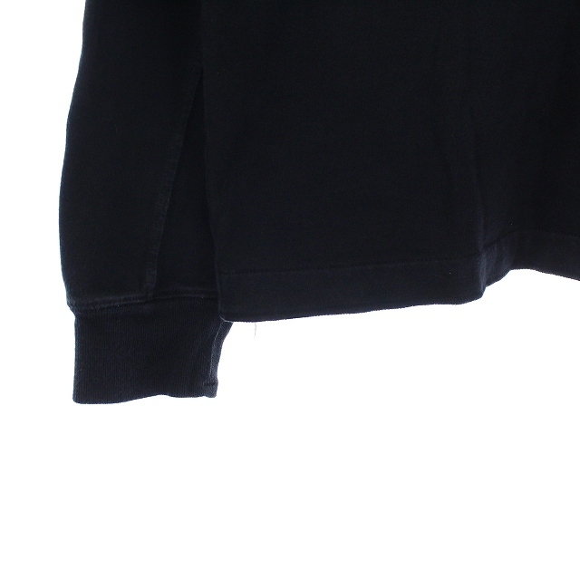 STONE ISLAND(ストーンアイランド)のストーンアイランド L/Sカットソー 長袖 Tシャツ ワッペン S 黒 メンズのトップス(Tシャツ/カットソー(七分/長袖))の商品写真
