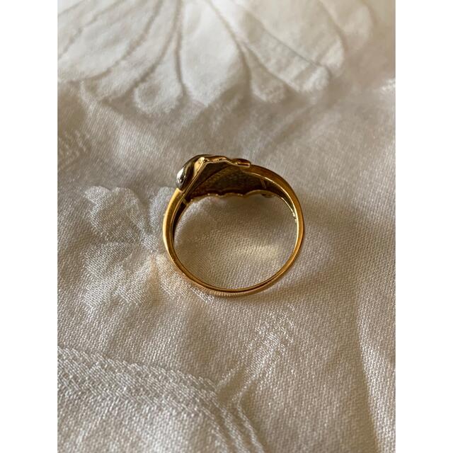 ❤️K18刻印あり❤️ サファイア　リング　指輪