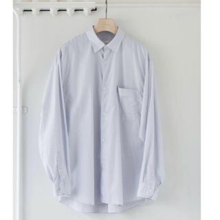 comoli 21ss ポプリンシャツ