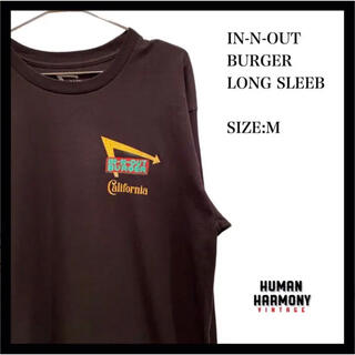 IN-N-OUT BURGER インアンドアウトバーガー　ロンT 長袖　袋入り(Tシャツ/カットソー(半袖/袖なし))