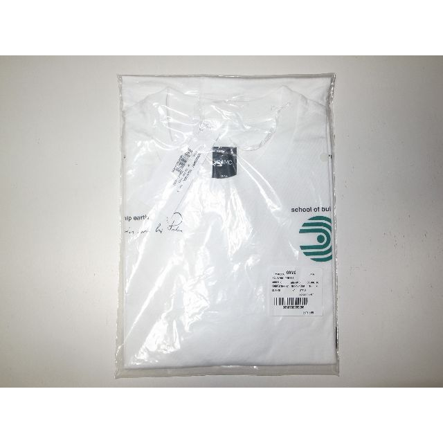 OAMC SCHULE Tシャツ ロゴ white sizeS 18AW