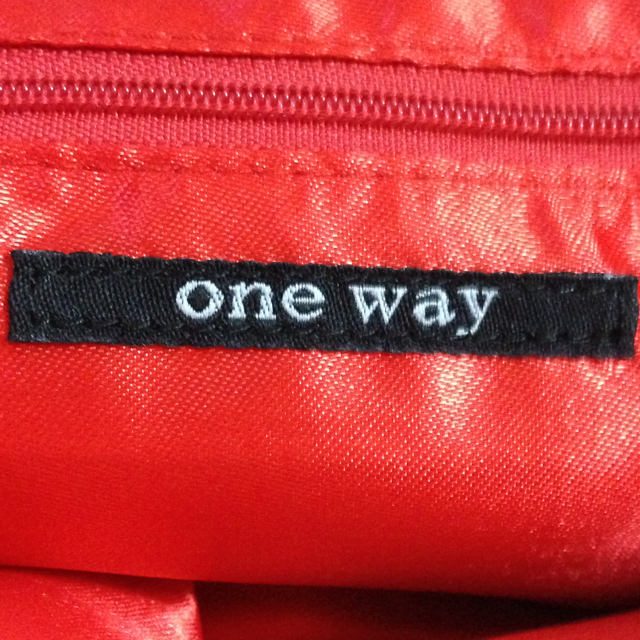 one*way(ワンウェイ)の2way/oneway23日まで取り置き レディースのバッグ(ハンドバッグ)の商品写真