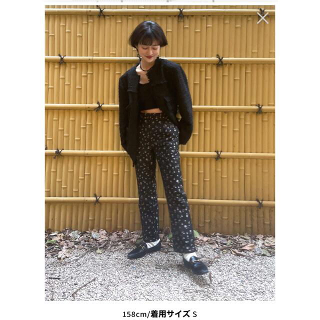 bibiy TINA FLOWER PANTS レディースのパンツ(カジュアルパンツ)の商品写真