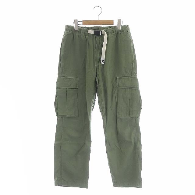 21cm股上グラミチ Cargo Pants カーゴパンツ クライミング L カーキ