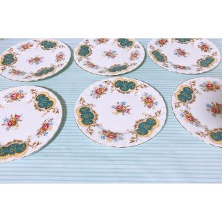 ロイヤルアルバート(ROYAL ALBERT)のロイヤルアルバート　バークレー　ケーキ皿(食器)