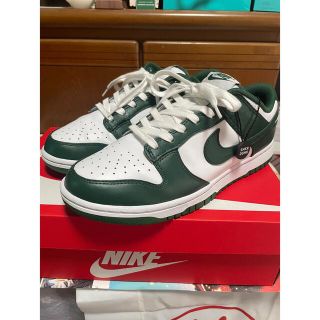 ナイキ(NIKE)のNIKE DUNK LOW TEAM GREEN ダンク ロー チーム グリーン(スニーカー)