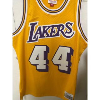 ミッチェルアンドネス(MITCHELL & NESS)のmitchell&ness Lakers ゲームシャツ  (バスケットボール)