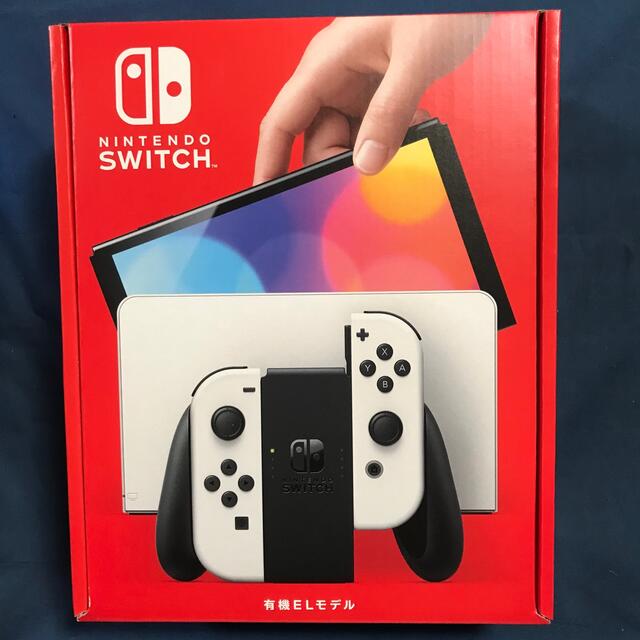 任天堂スイッチ有機EL ホワイト 新品未開封 2022年5月下旬購入 任天堂スイッチ有機EL ホワイト 新品未開封 2022年5月下旬購入