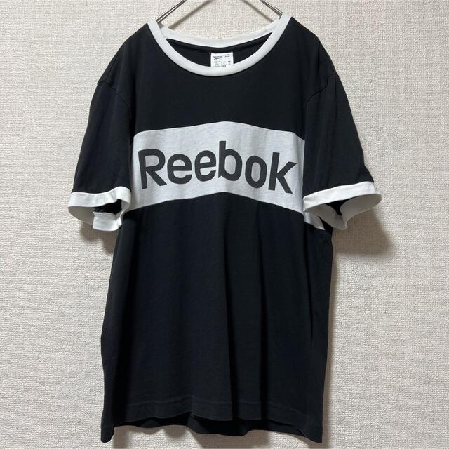 Reebok(リーボック)のリーボック　リンガーTシャツ　在原みゆ紀　コットン100% Mサイズ メンズのトップス(Tシャツ/カットソー(半袖/袖なし))の商品写真