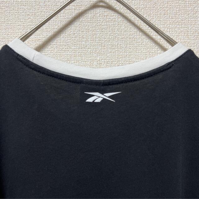 Reebok(リーボック)のリーボック　リンガーTシャツ　在原みゆ紀　コットン100% Mサイズ メンズのトップス(Tシャツ/カットソー(半袖/袖なし))の商品写真