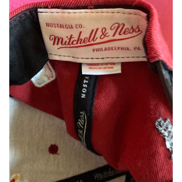 MITCHELL & NESS(ミッチェルアンドネス)の美品キャップ【ミッチェルアンドネス MITCHELL&NESS】CAP帽子 メンズの帽子(キャップ)の商品写真