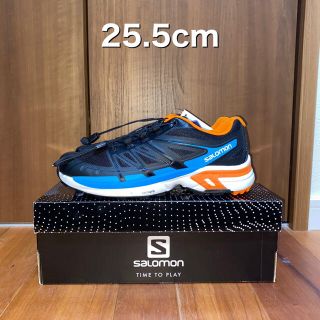 サロモン(SALOMON)の25.5cm SALOMON サロモン XT-WINGS ブラック S-LAB(スニーカー)