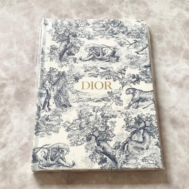 Christian Dior(クリスチャンディオール)の◎非売品◎Dior トワルドゥジュイ柄 ノート インテリア/住まい/日用品の文房具(ノート/メモ帳/ふせん)の商品写真