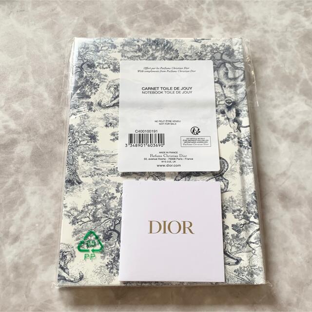 Christian Dior(クリスチャンディオール)の◎非売品◎Dior トワルドゥジュイ柄 ノート インテリア/住まい/日用品の文房具(ノート/メモ帳/ふせん)の商品写真