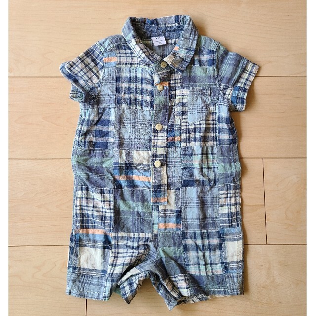 babyGAP(ベビーギャップ)の【美品】babyGAP 70cm　ロンパース キッズ/ベビー/マタニティのベビー服(~85cm)(ロンパース)の商品写真