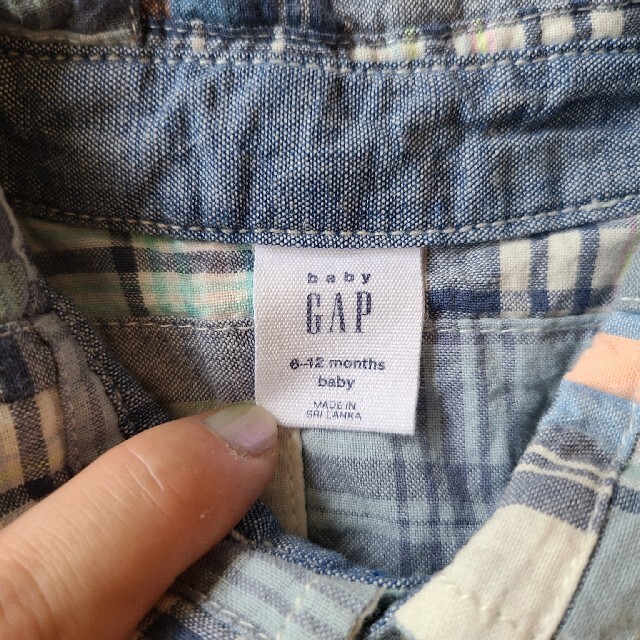 babyGAP(ベビーギャップ)の【美品】babyGAP 70cm　ロンパース キッズ/ベビー/マタニティのベビー服(~85cm)(ロンパース)の商品写真