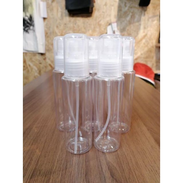 新品アルコールスプレーボトル 500本セット透明 PET空容器 霧吹き100ml
